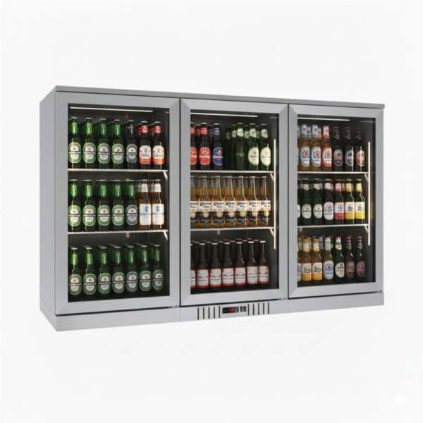 מקרר בר דלפקי דגם SC-308 INOX