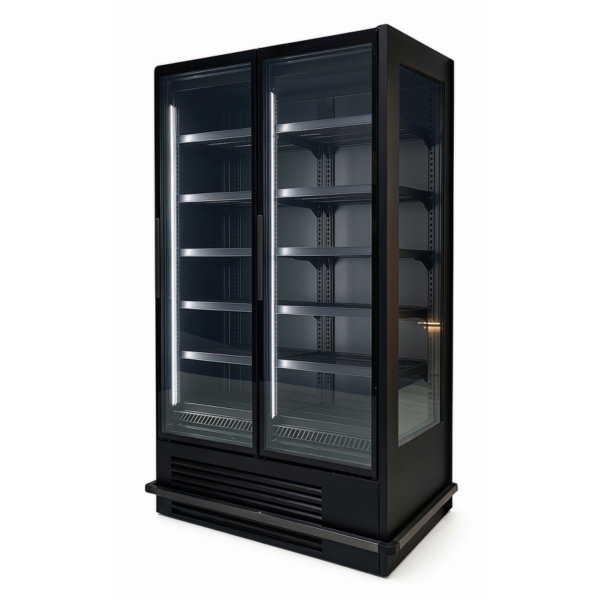 מקפיא עומד 2 דלתות זכוכית דגם PRO-1350