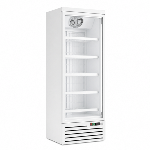 מקפיא עומד דלת 1 זכוכית דגם  BF-661 W