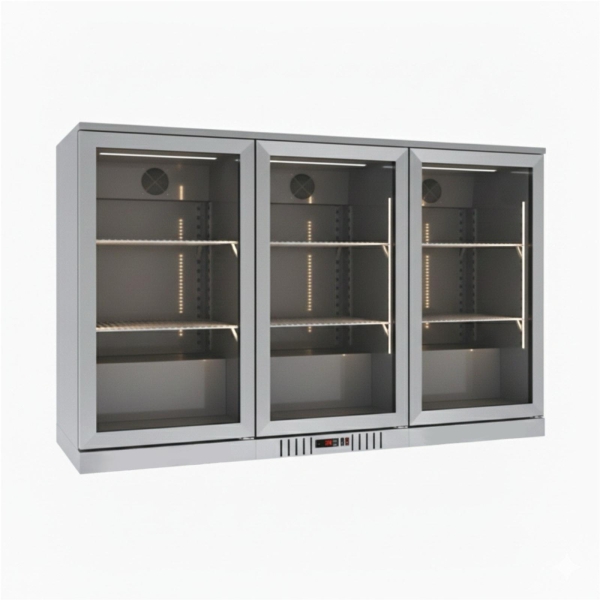 מקרר בר דלפקי דגם SC-308 INOX